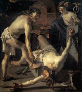 BABUREN, Dirck van Prometheus Being Chained by Vulcan oil painting artist